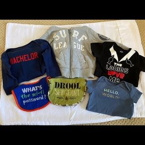 Adorable 3/6 mth boys fall/winter lot..